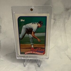 1989 Topps Roger Clemens #450 Baseball Card Item #ME6193